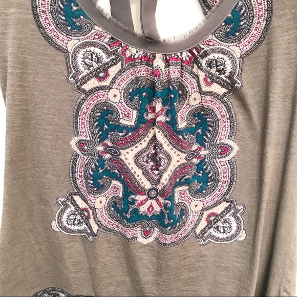 Akemi + Kin Women’s Tie Back Short‎ Sleeve Top XS - Picture 3 of 7